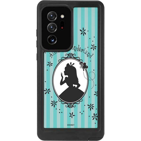 Disney Alice in Wonderland (animated) Silhouette in the Mirror Galaxy Note20 Ultra 5G Waterproof Case